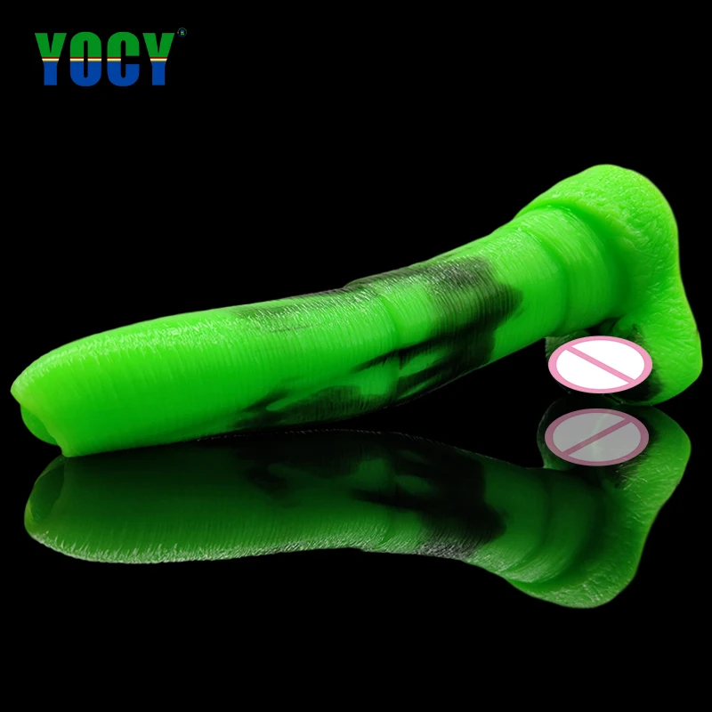 YOCY красочная Анальная пробка животное фаллоимитатор для анального слона
