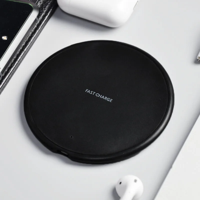 10 Вт QI Быстрая зарядка Беспроводная зарядка Индукционное USB зарядное устройство для iPhone 11 Pro 8 Plus/X XS XR для samsung Galaxy S8 Note10 8