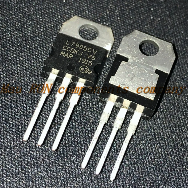 10 шт./лот L7905CV L7905 TO 220 TO220 7905 LM7905 MC7905 новый оригинальный в наличии|Интегральные