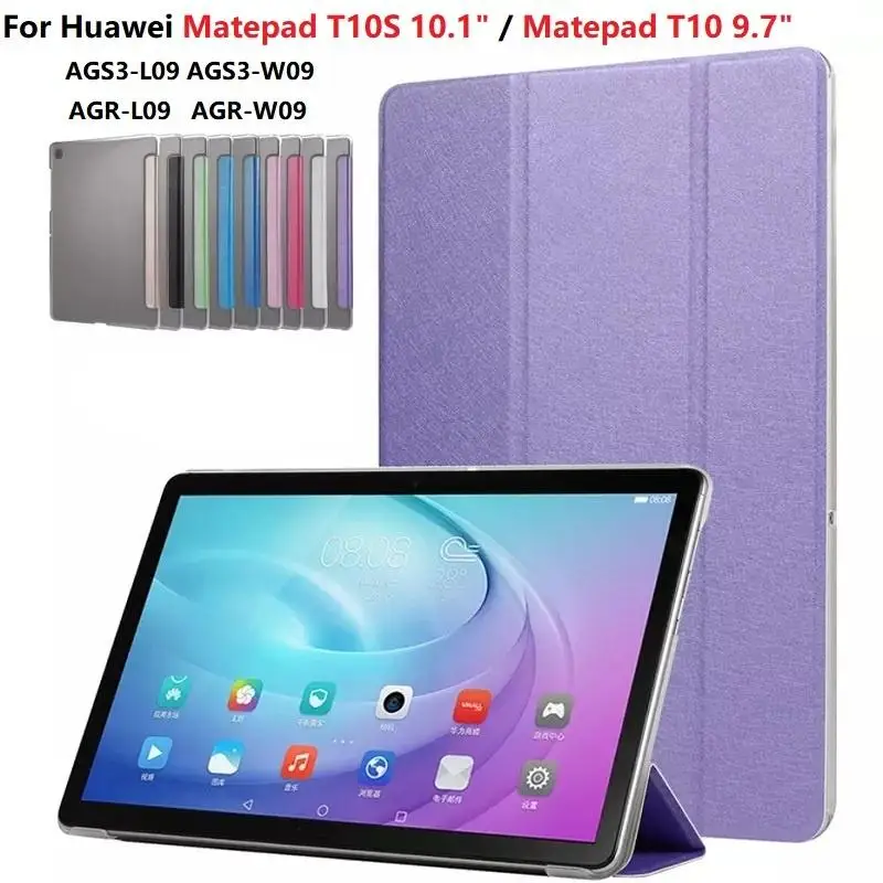 Funda inteligente ultradelgada para Matepad T 10 T, 10s, 9,7, 10,1, T10s, Ags3 l09, Ags3 w09, 10,1|Fundas de tablets y libros electrónicos| - AliExpress
