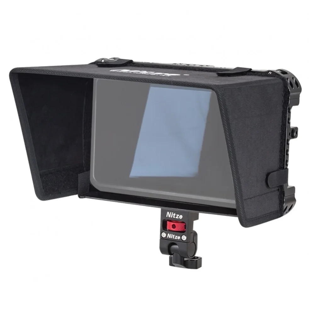 Комплект клетки NITZE для монитора 7 дюймов ATOMOS SHOGUN с зажимом кабеля HDMI