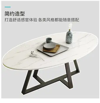 

Nordic Coffee Table Modern Minimalist Small Round Table Living Room Small Apartment Ins Iron Small Coffee Table Creative Tea Tab