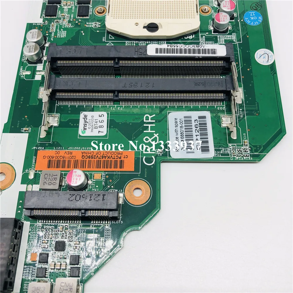 Для hp compaq CQ58 CQ58-2000 Материнская плата ноутбука HM70 DDR3 688018-501 688018-601 688018-001 материнская плата тесты хорошее