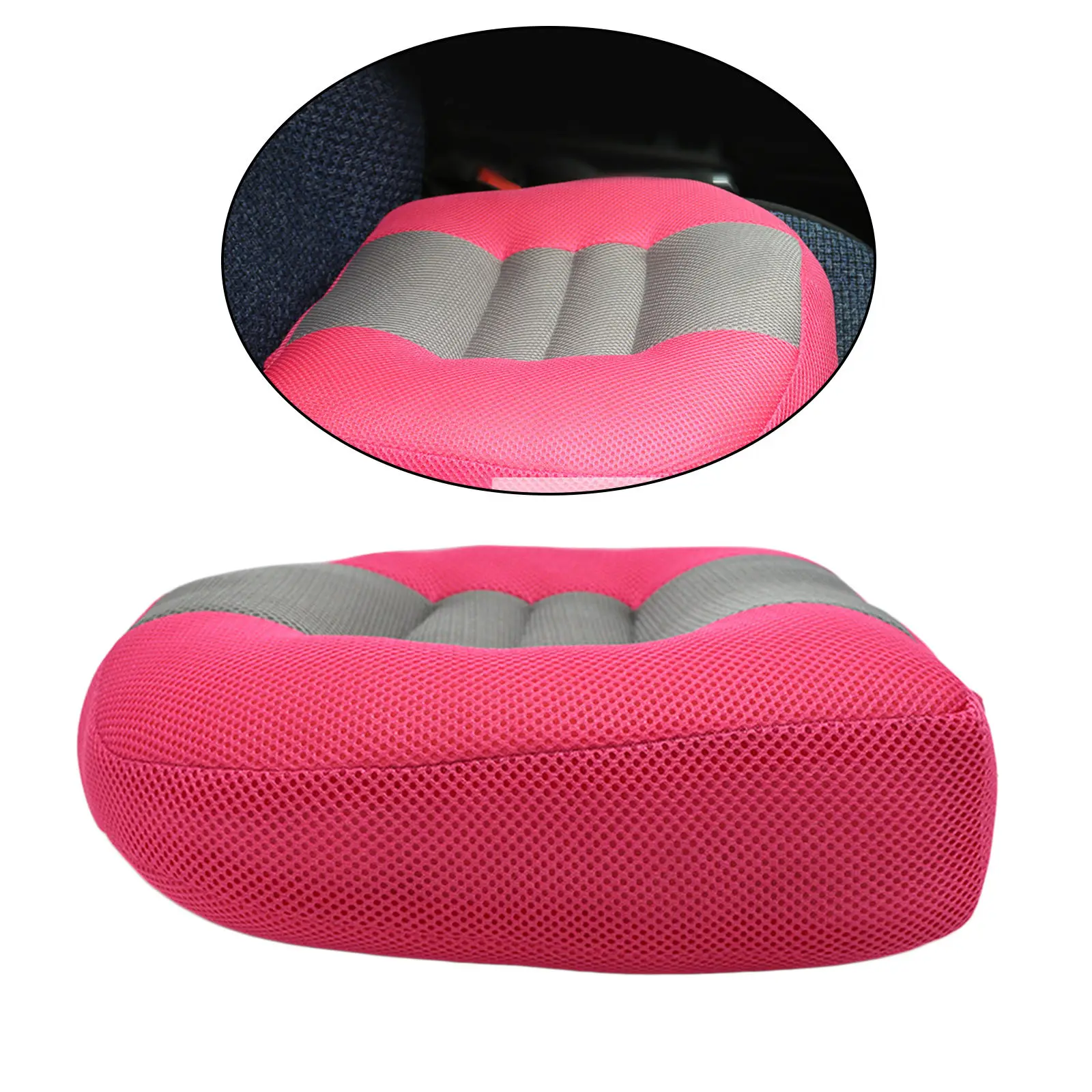 Car Booster Seat Cushion Angle Lift Seat Pad Driving Thickened