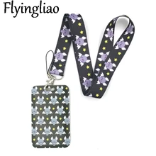 

Animal Bat Anime Lanyard Badge Holder ID Card Lanyards Mobile Phone Rope Key Lanyard Neck Straps Keychain Key Ring