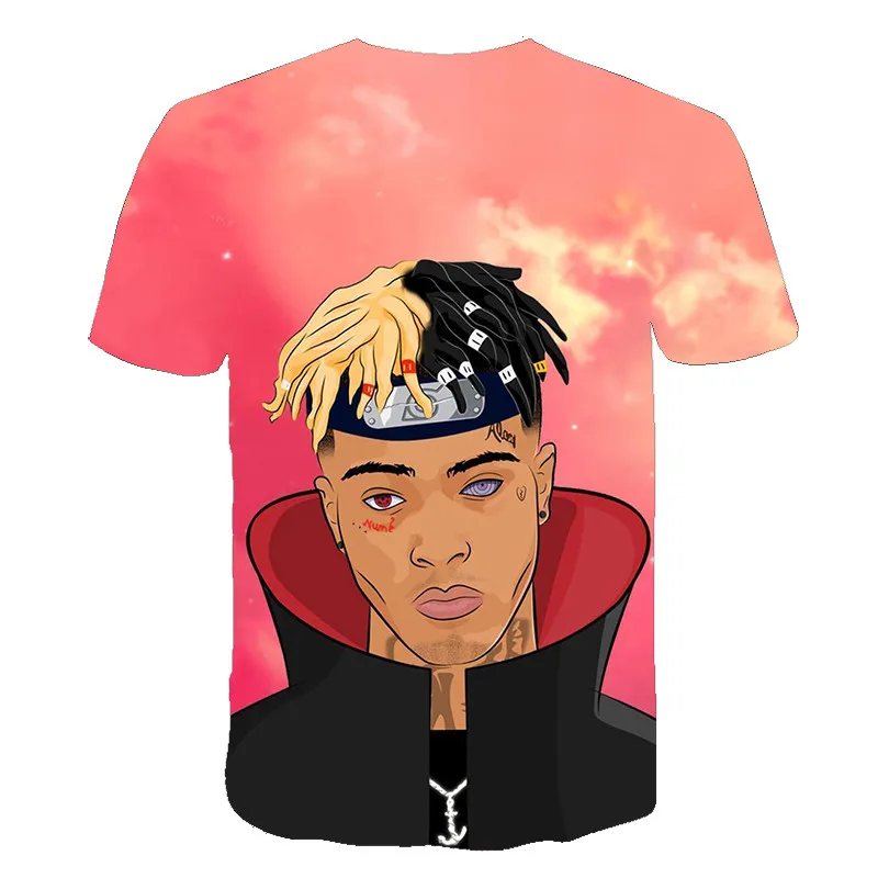 Лидер продаж Новое поступление 3D футболка Xxxtentacion для мужчин и женщин модная