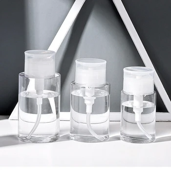 

Makeup Tool Sprayer PP Storage Pressing Type Travel Refillable Bottle Portable Universal Transparent Liquid Container Mini