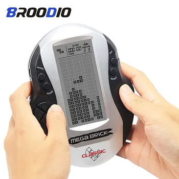 

Electronic game control Mini Handheld Game Console Retro Classic Tetris Handheld Game Player Built-in 26 Classic Games