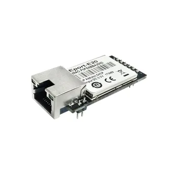 

HF Eport-E20 FreeRTOS Network Server Port TTL Serial to Ethernet Embedded Module DHCP 3.3V TCP IP Telnet CE Certified