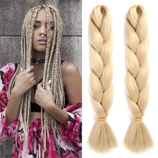 Jumbo Braiding Hair Extensions Cornrow Braids Hair For Women Dreadlocks  Twist