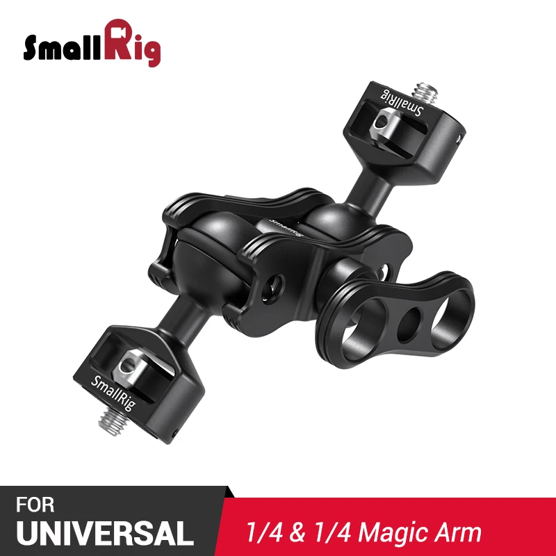 SmallRig DSLR Camera Accessories Articulating Arm with Double Ballheads( 1/4