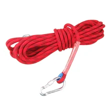 25KN 12 мм Pro скалолазание вспомогательный веревочный Ремень Безопасности Веревочный шнур шестерни