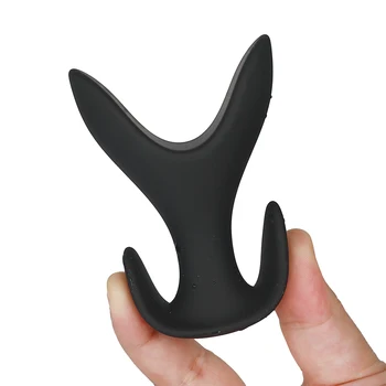 Adult Toy Silicone Anal Speculum Dildo Butt Plug Adult Sex Toys Unisex Opening Hollow Anal Plug Auns Vaginal Dilator Sex Product 4