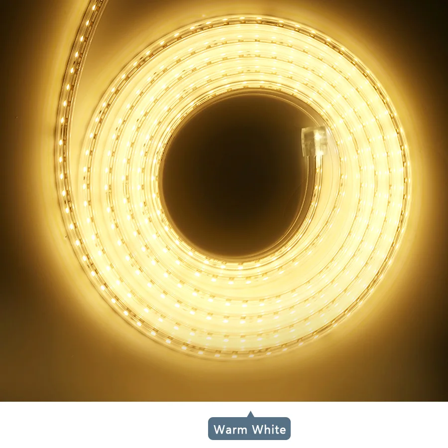 220V LED Strip SMD 2835 High Safety High Brightness 120LEDsm Flexible LED Light Outdoor Waterproof LED Strip Light 1M 5M 10M (2)