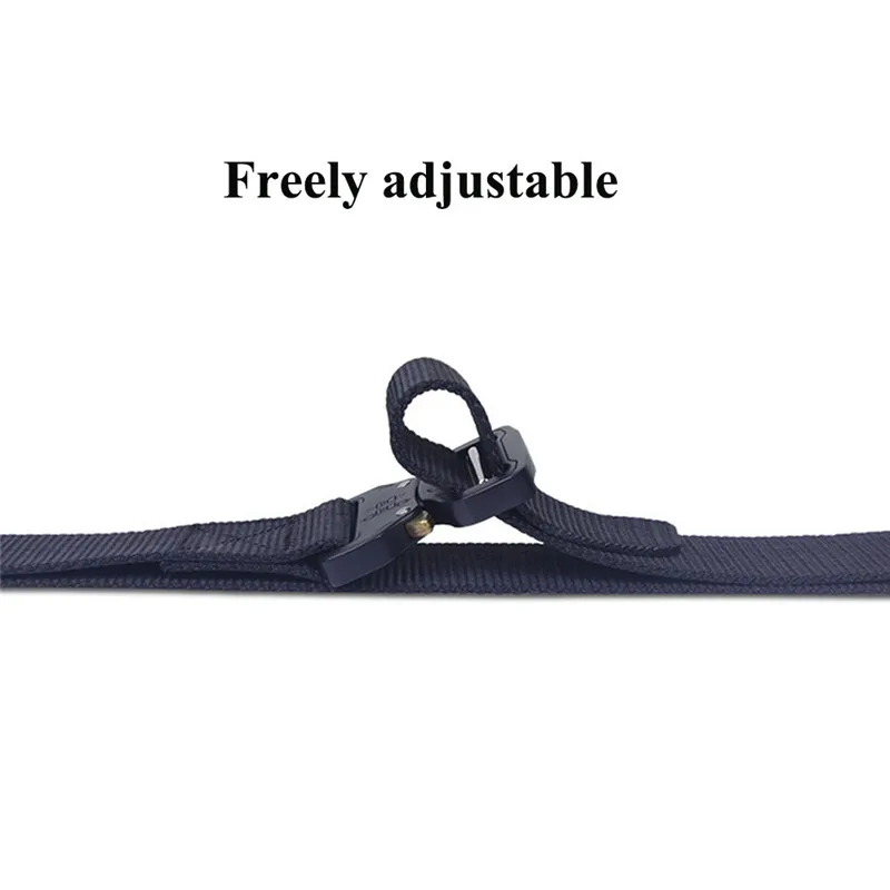 Tactical 120CM Outdoor Military Tactical Belt solid Buckle Nylon Waist Belts Multicam Molle Automatic Buckle Army Belts
