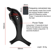 Saugen Vibrierender Penis Ring Paar Vibrator Klitoris Stimulation Sex Spielzeug für Männer Fernbedienung G-punkt Massager Erwachsene Produkte 4
