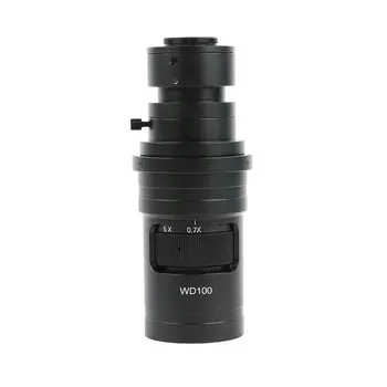 

Ultra-clear 0.7-5.0X Continuous Zoom 200 500 Times Single-tube Electron Microscope Video Optical Lens Can Be Locked