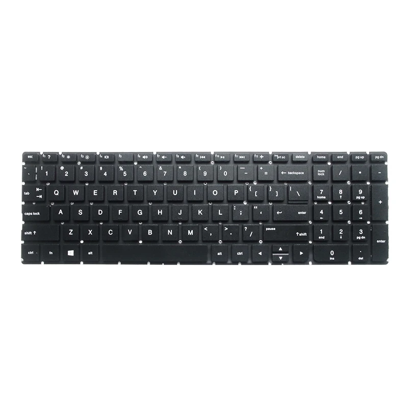 GZEELE US клавиатура для ноутбука hp Тетрадь 15-AC 15-AF 15Q-AJ 250 G4 G5 255 G4 G5 256 G4 G5 15-AY 15-BA 813974-001 аккумулятор большой емкости без рамки