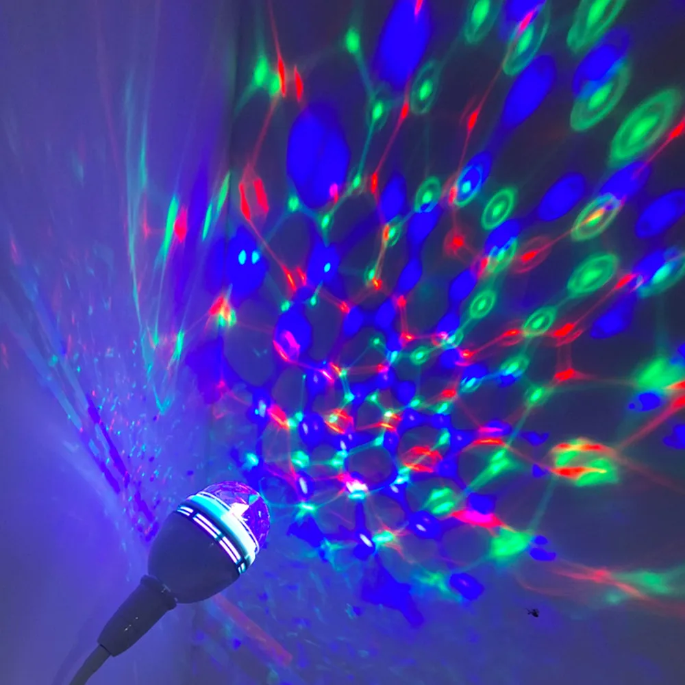 Ampoule LED E27 RGB, projecteur de couleurs magiques, lumière de