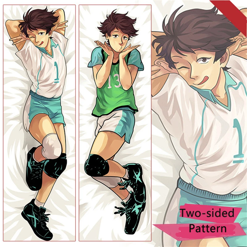 1 шт Haikyuu! Оикава тоору аниме обниматься тела чехол Крышка Косплэй Опора Декор для дома Наволочка на подушку чехол s для мальчиков 50 см* 150 см