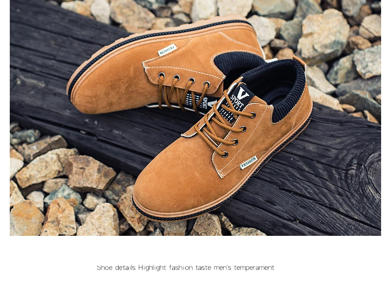 VESONAL Spring New Classic Vintage Suede Leather Sneakers Men Shoes Casual Oxfords Male Footwear Breathable Comfortable