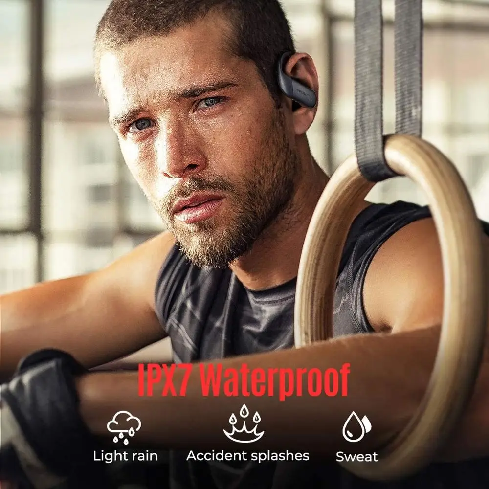 Mpow Flame Lite True Wireless Earphones Bluetooth 5.0 Bass IPX7 Waterproof Earbuds with 30H Playtime&Charging Case for iPhone 12
