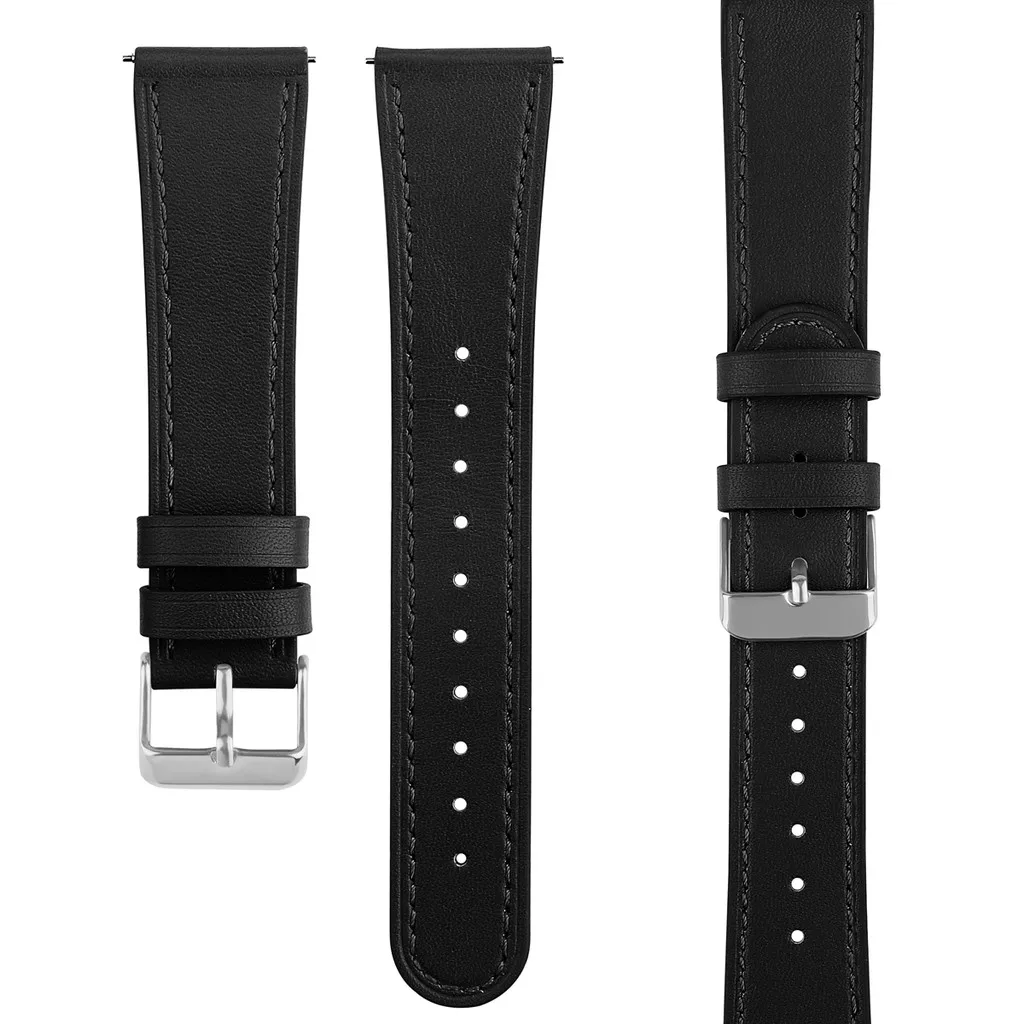 Heang ремешок для часов из натуральной кожи для samsung Galaxy Watch(42 мм)/Galaxy Active 40 мм/gear Sport