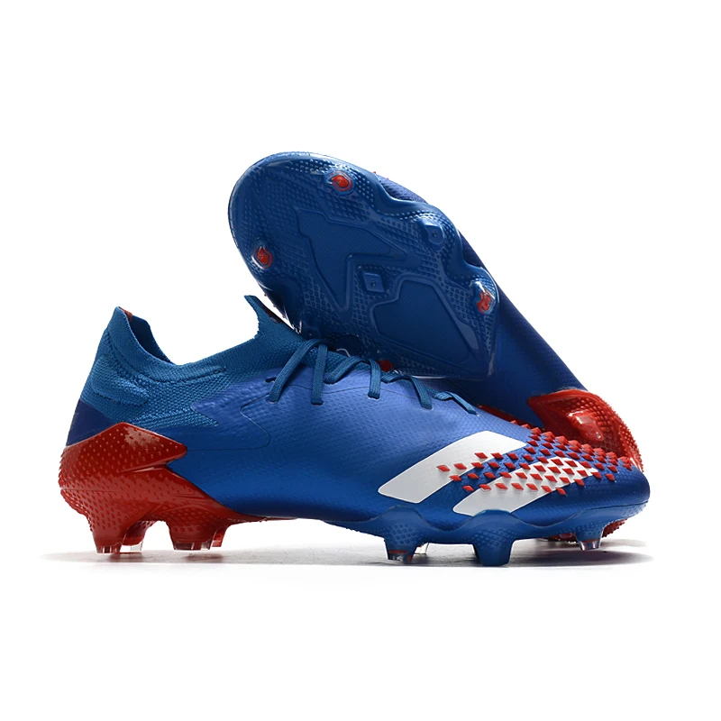 US $54.00 New Soccer Shoes Adult Predator Mutator 201 FG Football Boots Outdoor Training Spikes Cleats Drop Shipping