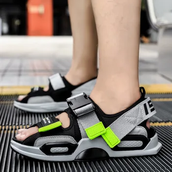 

Men's sandals breathable summer youth fashion casual sandals student sandals
