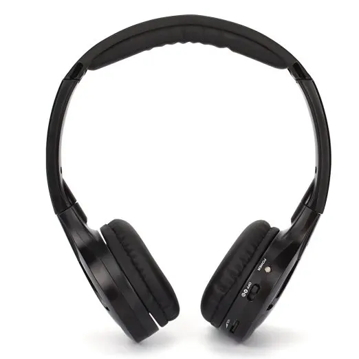 New arrival kids headphone Infrared Stereo headphone Headset IR in Car roof dvd or headrest dvd Player two channels