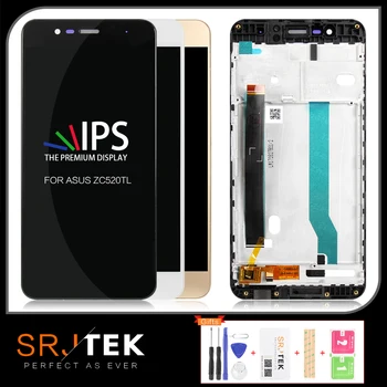

Original 5.2'' 1920x1080 Display For Asus Zenfone 3 Max ZC520TL LCD Touch Screen with Frame Digitizer Assembly X008D