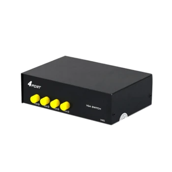 

Vga Switcher Four in and One Out 4 Cut 1 Out Computer Vga Video Switcher Video Converter