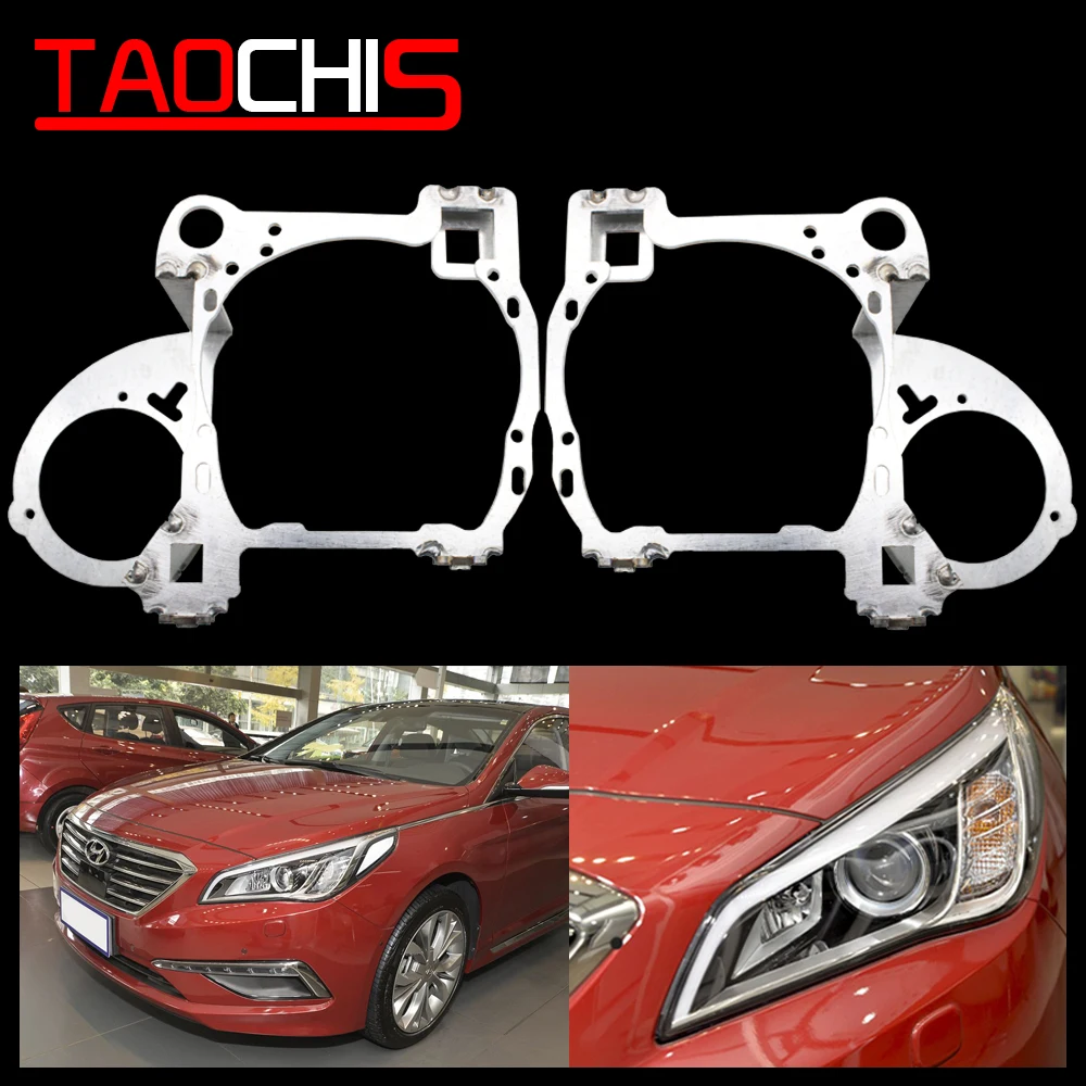 TAOCHIS адаптер рамка головной светильник для hyundai Sonata 9 Hella 3R G5 5 3 0 дюймов объектив