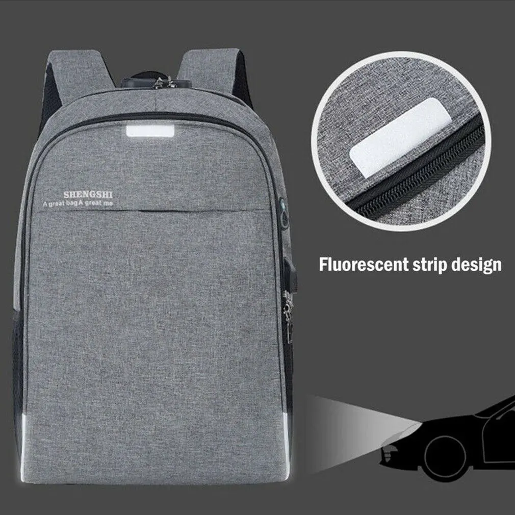 Мужской женский рюкзак с защитой от кражи, зарядка через usb, для ноутбука, ноутбука, путешествий, школы, сумка для ноутбука, чехол для ноутбука