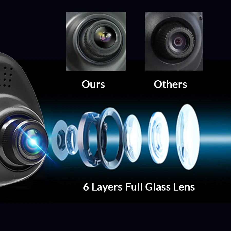 E-ACE Dvr Dash камера Автомобильный видеорегистратор зеркало FHD 1080P 4,3 дюймов двойной объектив с камерой заднего вида авто видео регистратор