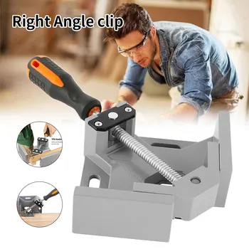 

90 Degree Right Angle New Multifunction Fixing Clips Picture Frame Corner Clamp Woodworking Hand Tool Angle Clamps Pipe Clamp