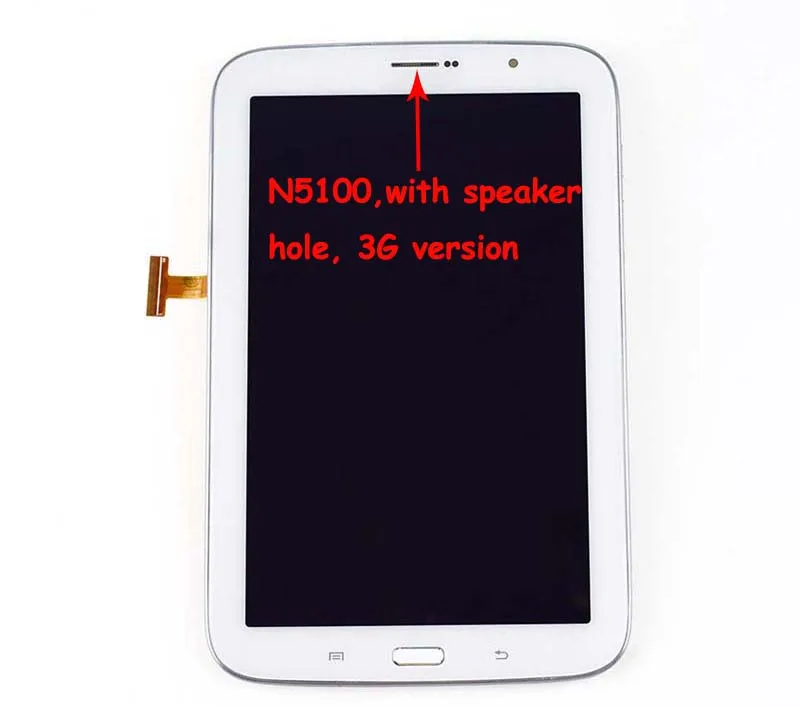 Для samsung Galaxy Note 8,0 GT-N5110 ЖК-экран N5110 N5100 ЖК-дисплей сенсорный экран сенсор дигитайзер стеклянная рамка в сборе