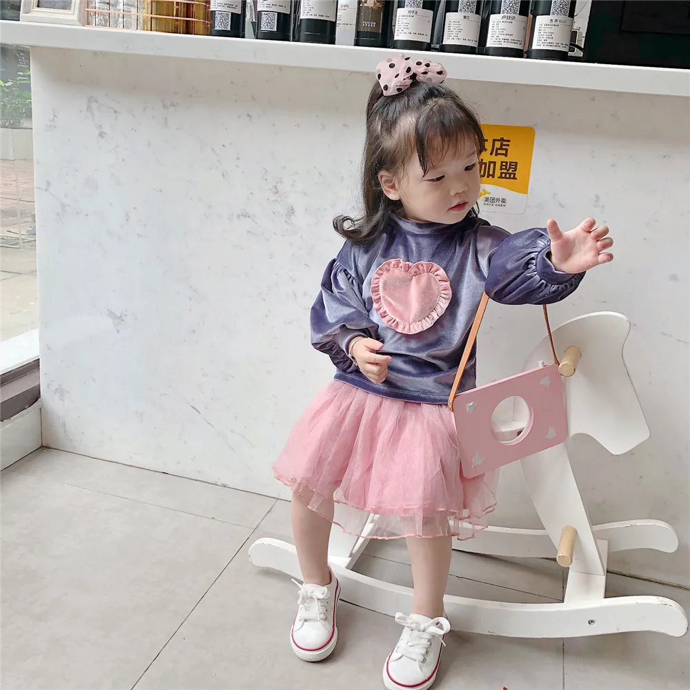 Tonytaobaby/новая осенне-зимняя одежда для девочек; Детский свитер; толстовка для маленьких девочек