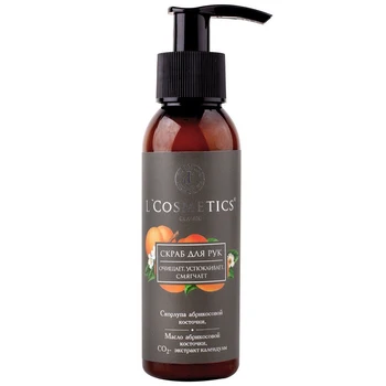 

Hand scrub L'cosmetics 5108, with apricot stone, 100 ml