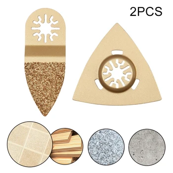 

2pcs Carbide Oscillating Multitool Saw Blades Accessories For Multimaster Bosch MKT Ryobi Wood Cutting Disc