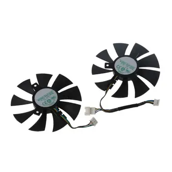 

GA91S12H 85mm 12V 0.35A 4Pin VGA Fan Replacement Graphics Card Cooling Fan for HIS RX 470 RX474 RX570