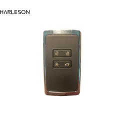 Porte clés de voiture intelligent Hitag AES 4A, 433MHz, 4 BNT, pour Renault Megane 4 Talisman Kadjar Espace 5 Go sans clé 