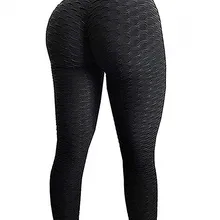 Леггинсы для йоги, женские штаны с высокой талией, тренировочные леггинсы для тренажерного зала, Спортивная женская одежда для фитнеса, штаны для йоги, колготки, леггинсы с эффектом пуш-ап, женские леггинсы