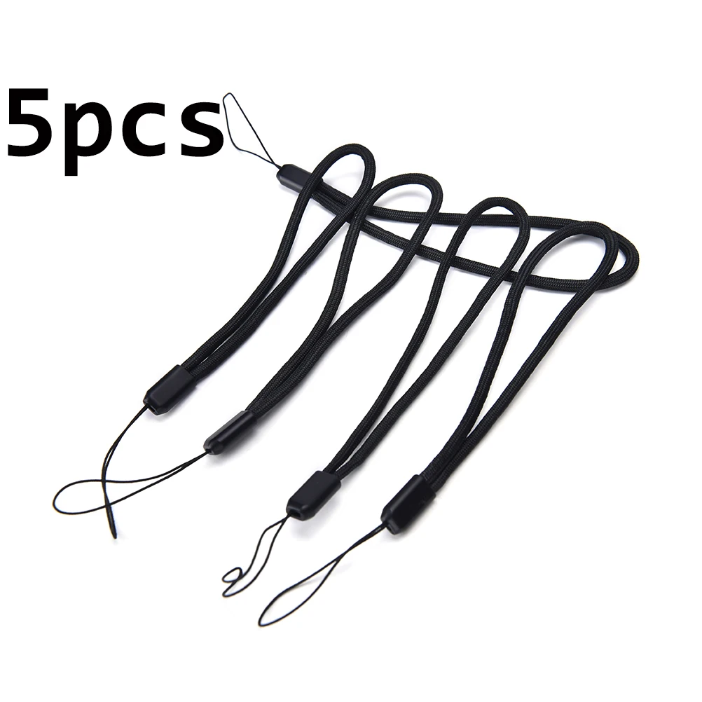 Fashionable Design 5PCS Black Nylon Wrist Strap Lanyard For Camera Cell Phone IPod USB Mp3 Mp4 | Мобильные телефоны и