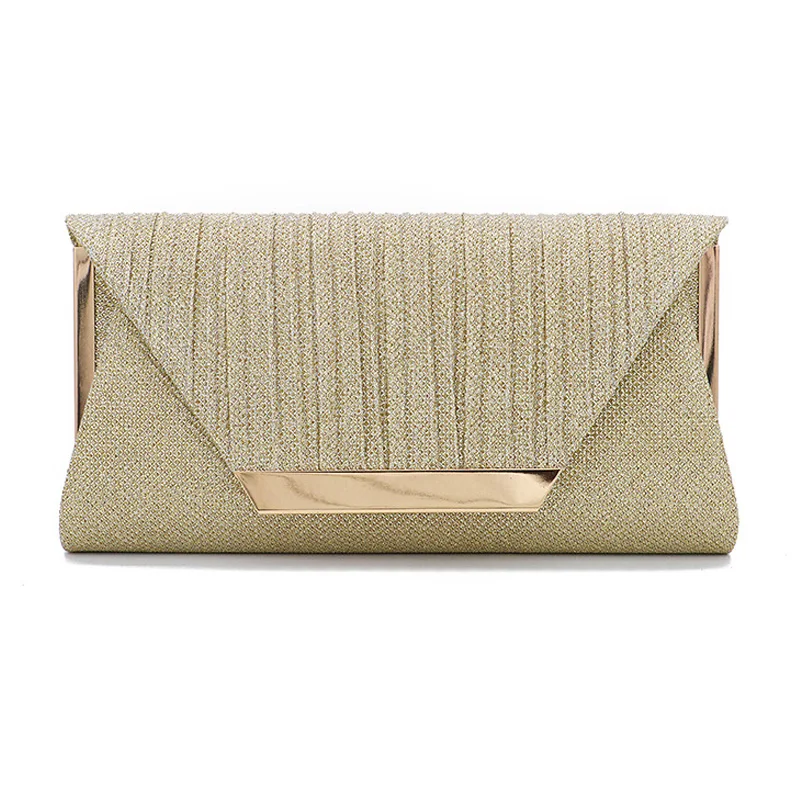 

MONNET CAUTHY New Arrival Evening Bag Practical Elegant Luxury Wedding Party Clutch Bag Solid Color Gold Silver Black Chain Bags