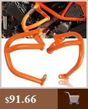 Мотоцикл Регулируемый номерной знак рамки держатель кронштейн для KTM RC200 RC 200