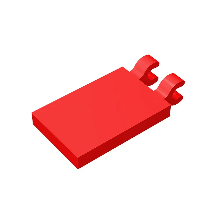 

10pcs Compatible MOC Brick Parts 30350 Tile Modified 2 x 3 with 2 Clips Building Block Particle DIY Kid Puzzle Brain Toy Gift