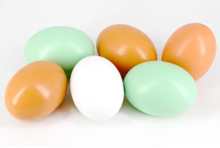 Wooden Easter Eggs Hand Crafts DIY Painting Sensory Toys 3PCSLOT Montessori Educational Children's Creativity Gift for Teacher (10)