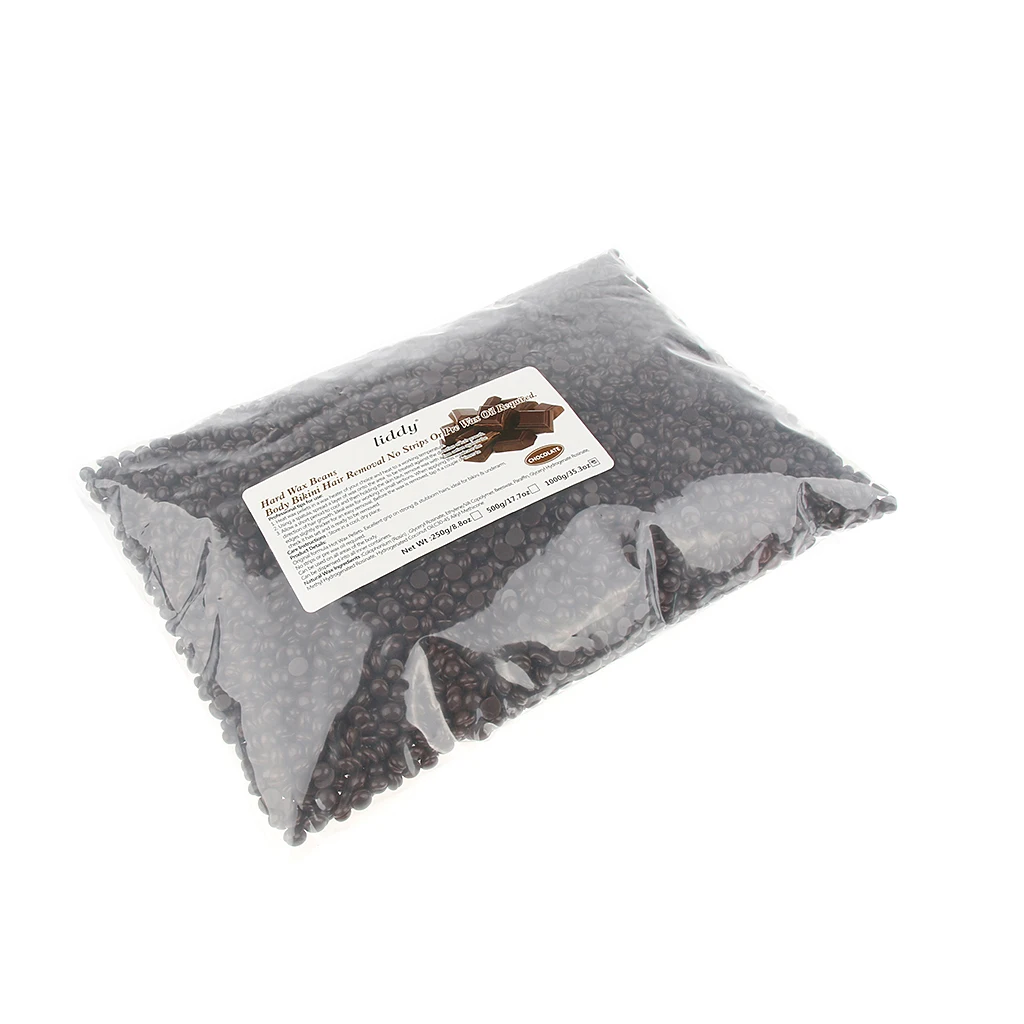 1000g Hard Wax Beans Depilatory Solid Hot Film Waxing Pellets for Body Bikini Arm Leg Hair Removal
