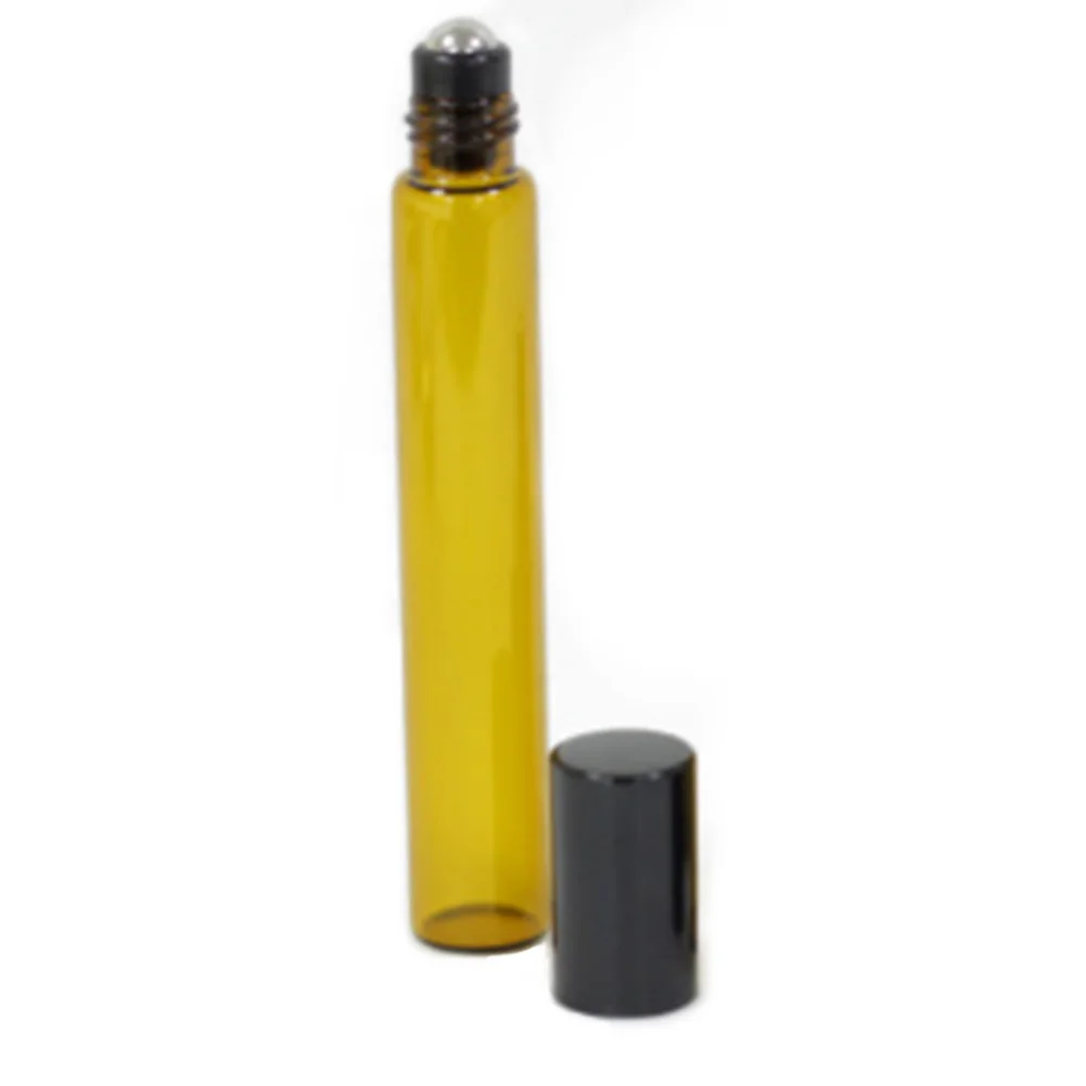 

10ml Portable Fragrance Essential Oil Glass Roller Ball Aromatherapy Bottle 10ml Perfume Sub-loaded Essential Oil Glass Bottles